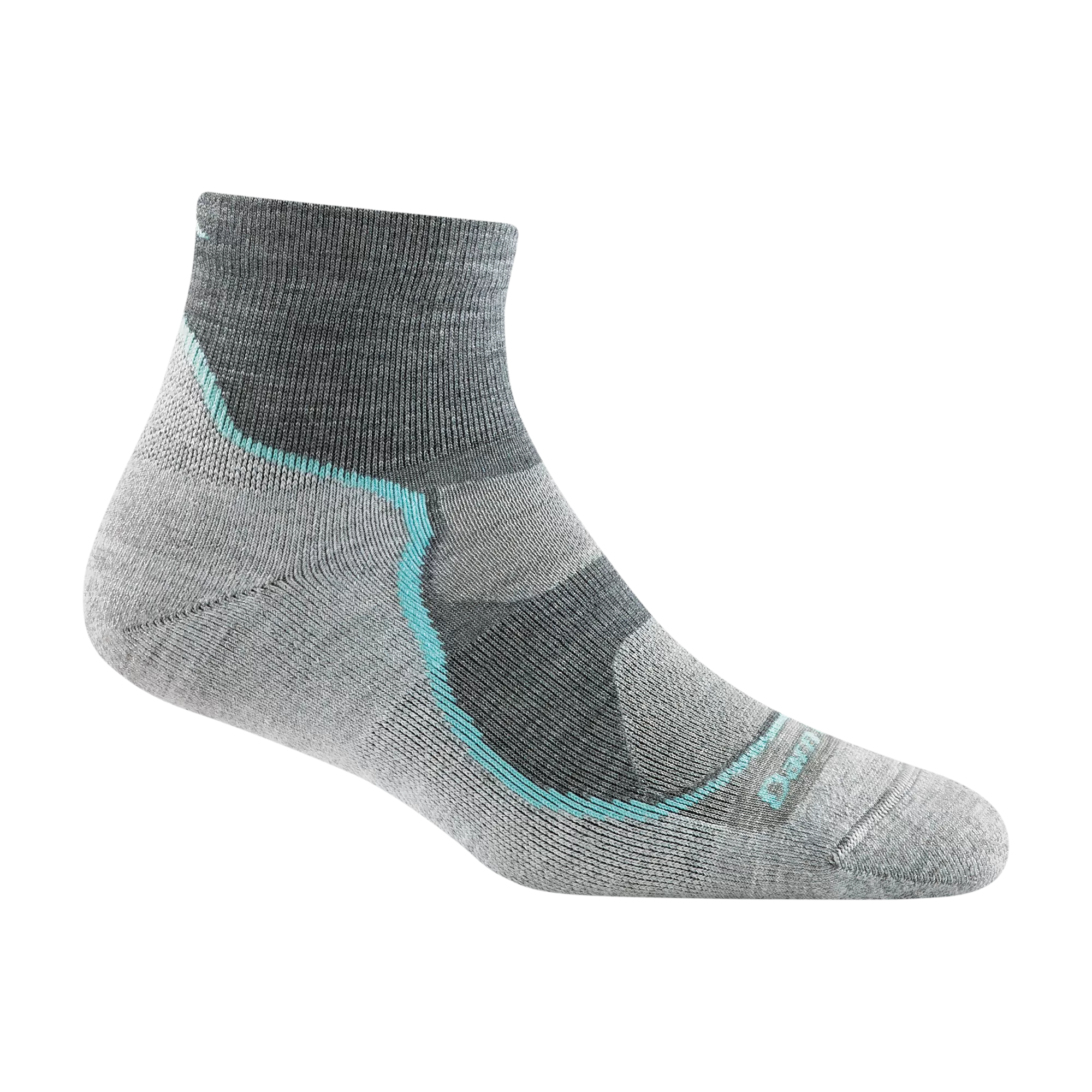 Men's and Women's Hiker 1/4 Sock 2-Pack