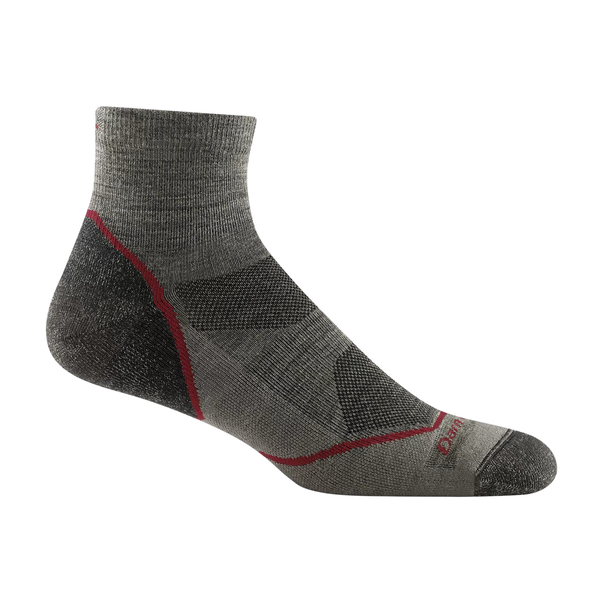 Men's and Women's Hiker 1/4 Sock 2-Pack