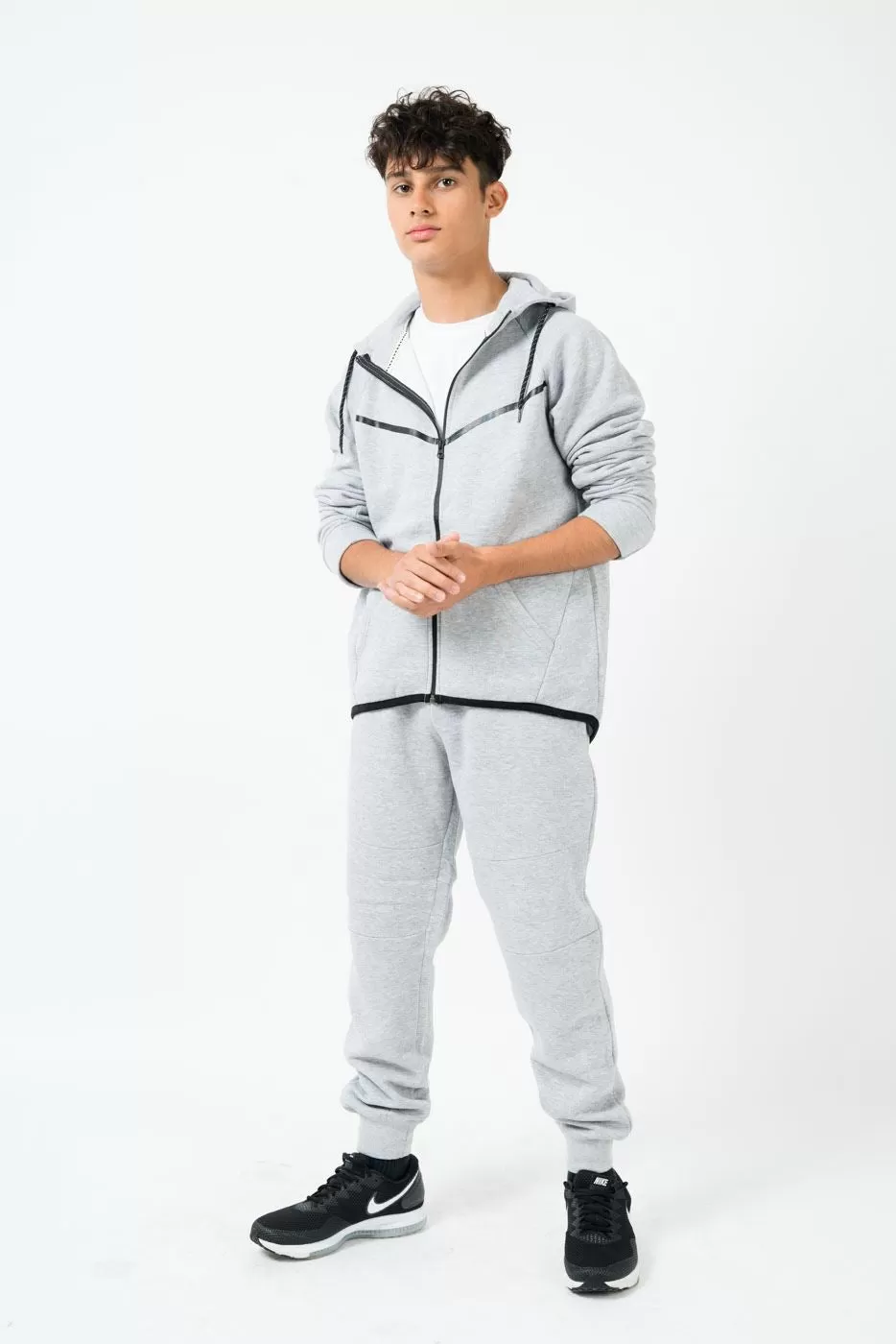 Mens Stripe Print Tracksuit