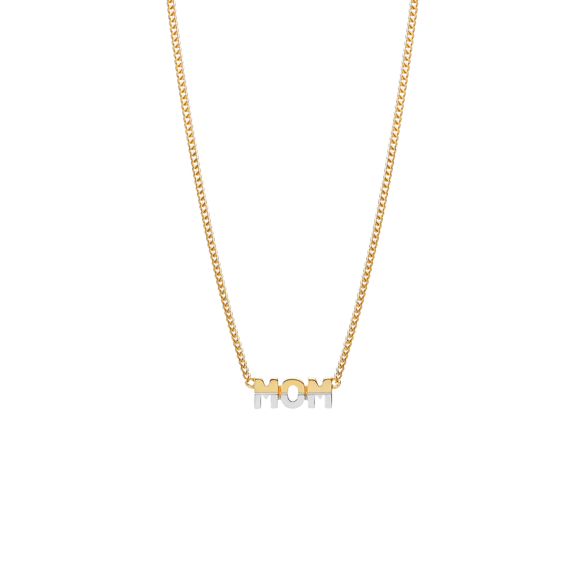 Mom Two-Tone 43 Necklace