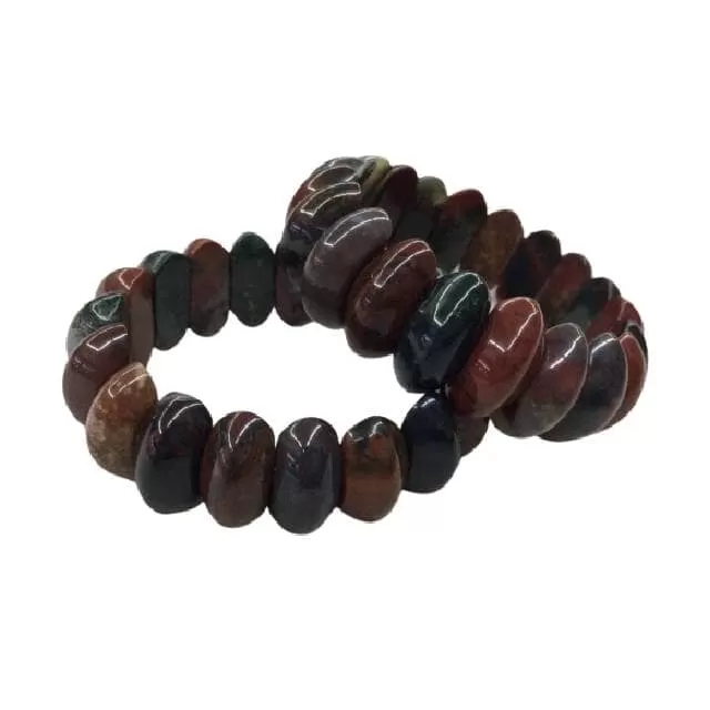 Natural Bloodstone Casual Bracelet