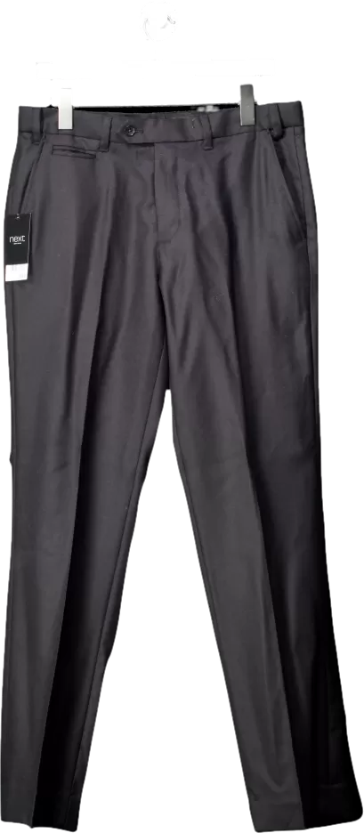 Next Black Formal Trousers W32