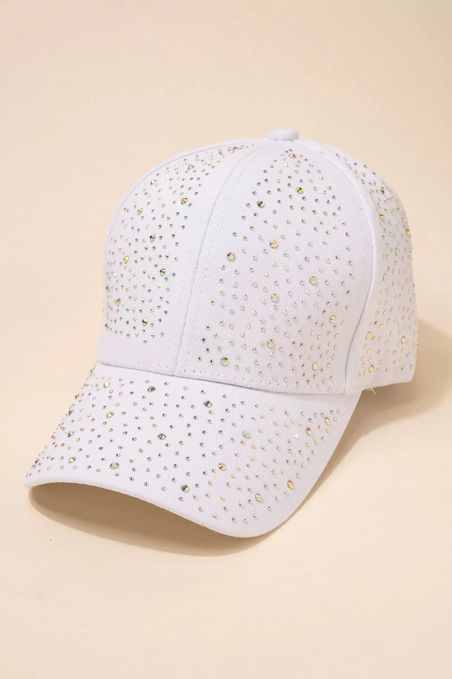 Nora Casual Rhinestone Cap