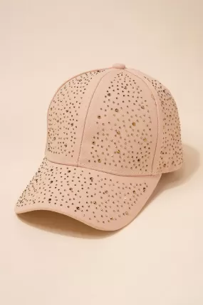 Nora Casual Rhinestone Cap