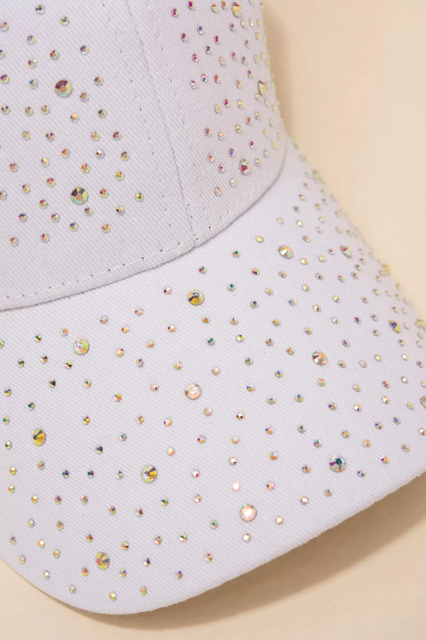 Nora Casual Rhinestone Cap