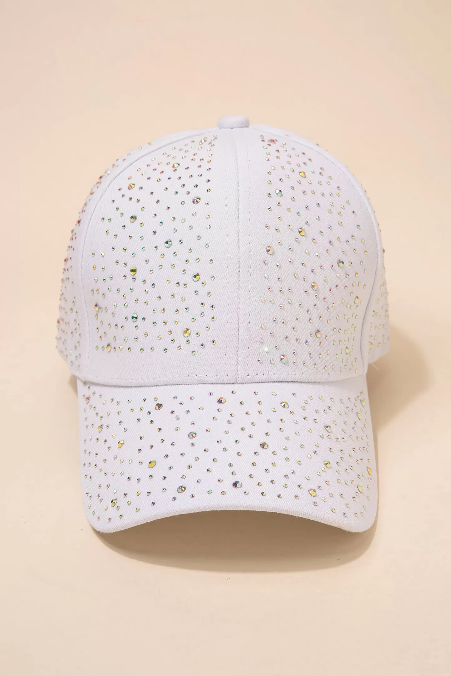 Nora Casual Rhinestone Cap