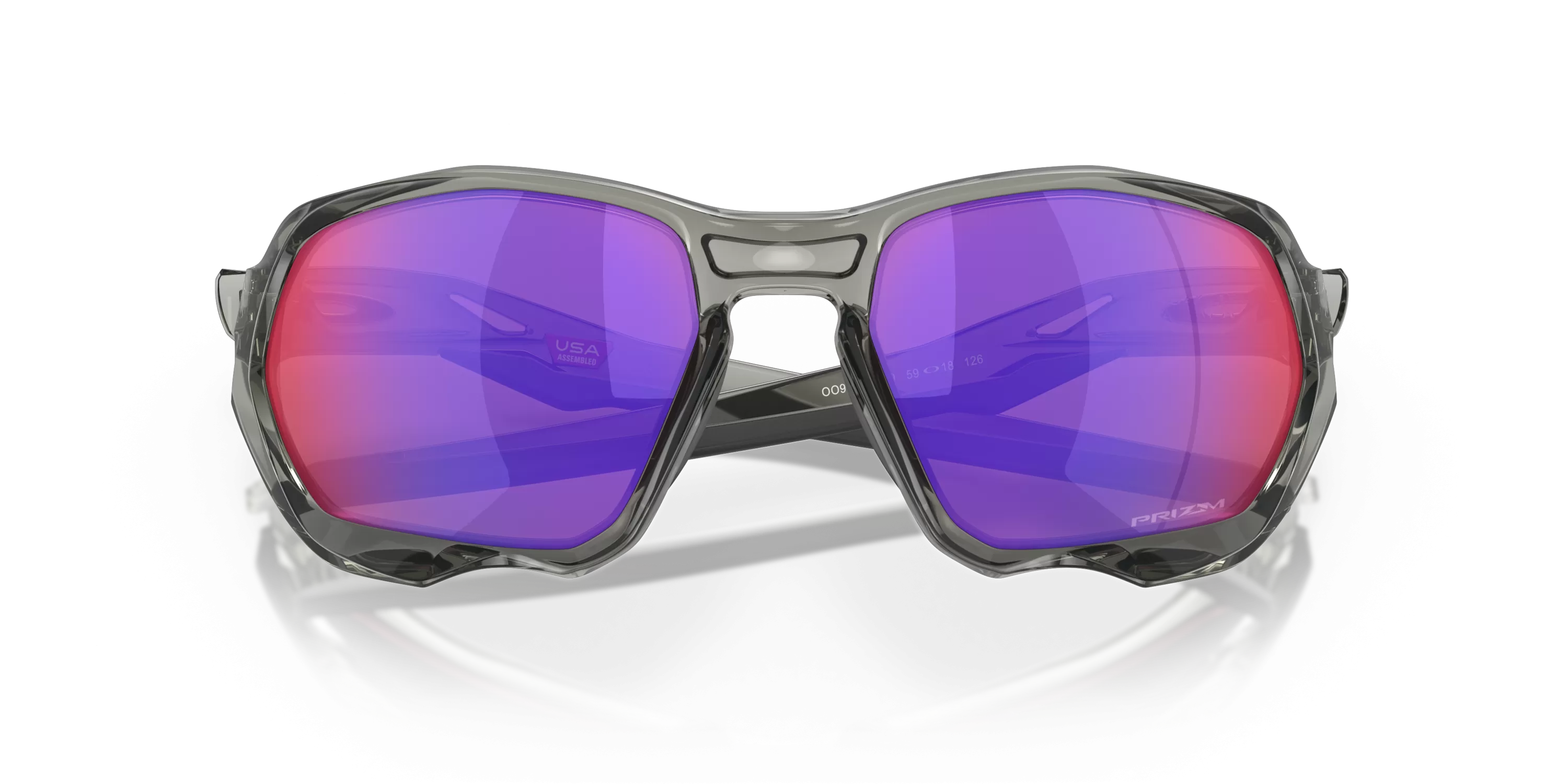 Oakley Plazma Prizm Road Lenses - Grey Ink Frame