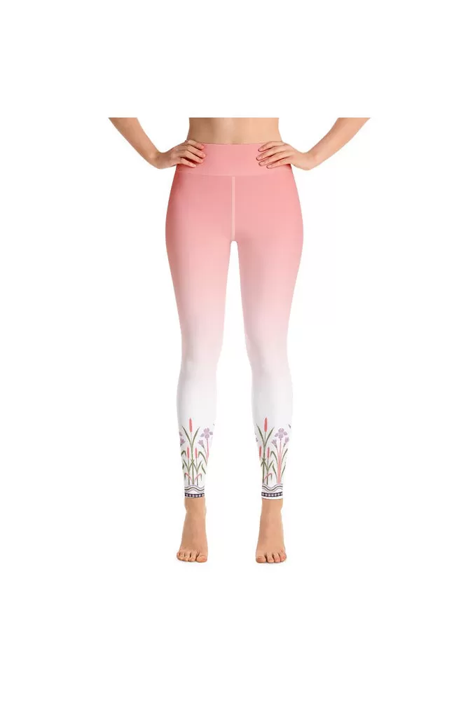 Orchid Meadows Yoga Leggings