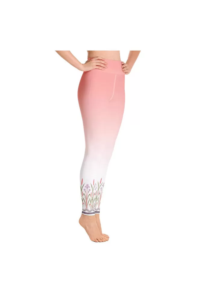 Orchid Meadows Yoga Leggings