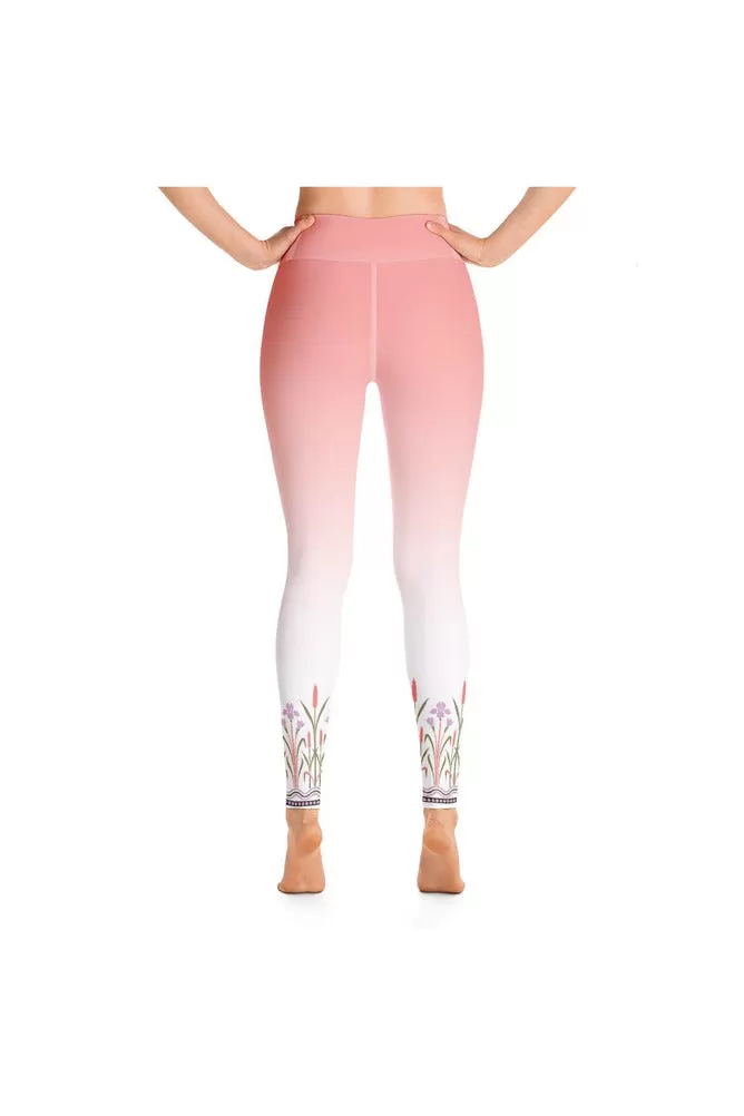 Orchid Meadows Yoga Leggings