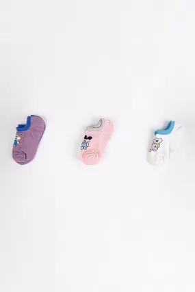 Pair of multi colors crew socks for kids