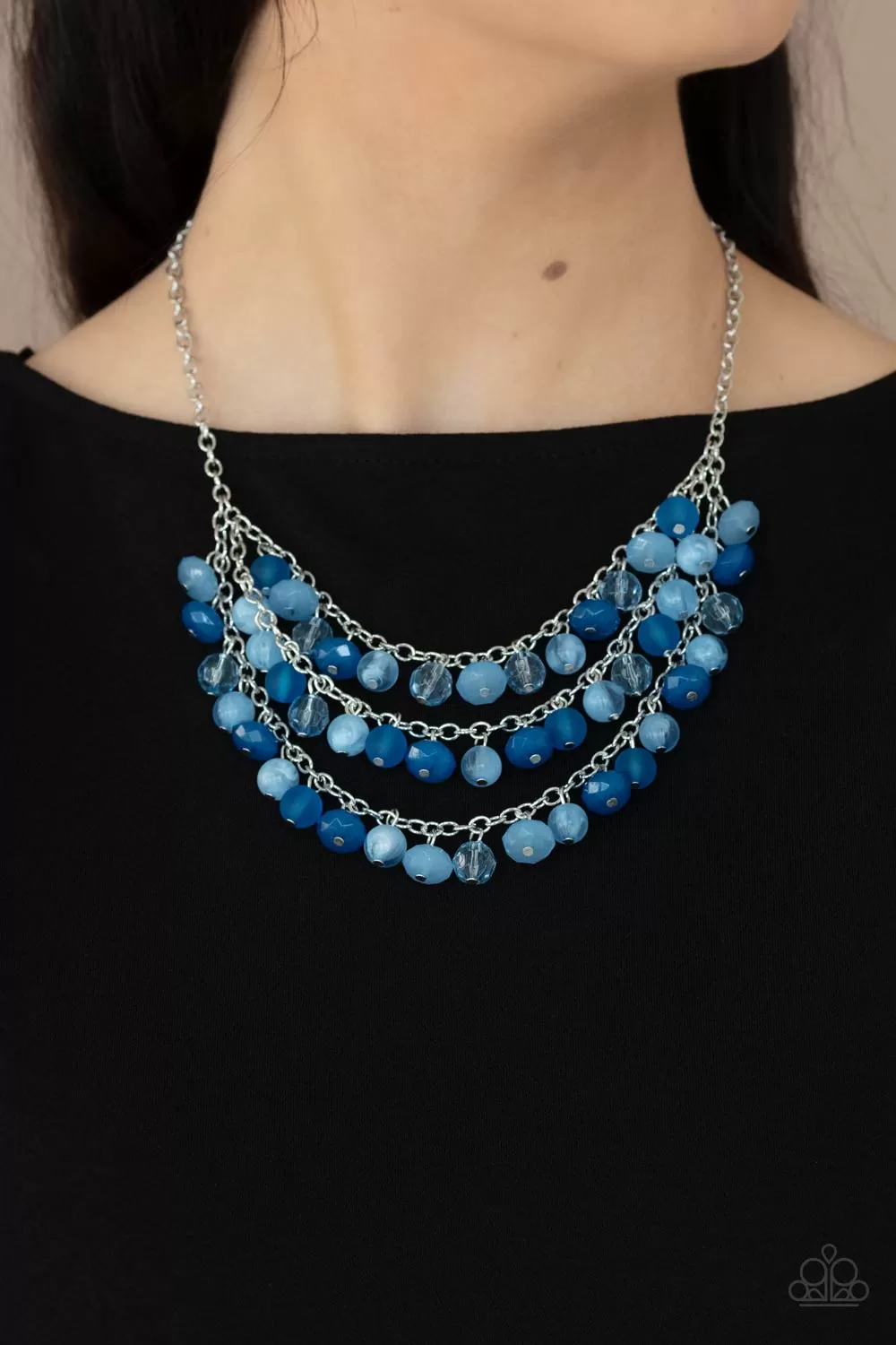 Paparazzi Fairytale Timelessness - Blue Necklace