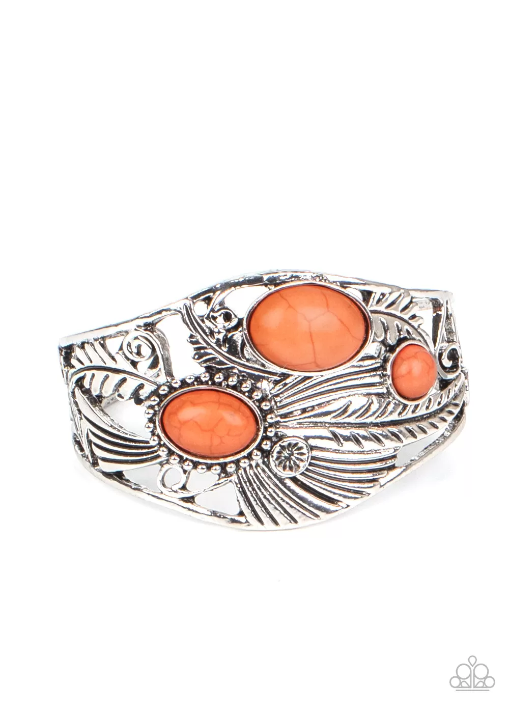 Paparazzi Mojave Moods - Orange Bracelet