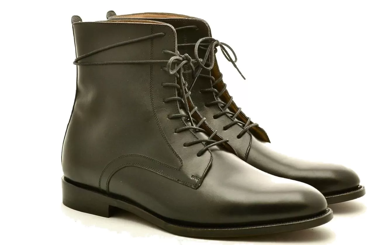 Parade boot |Black | box calf