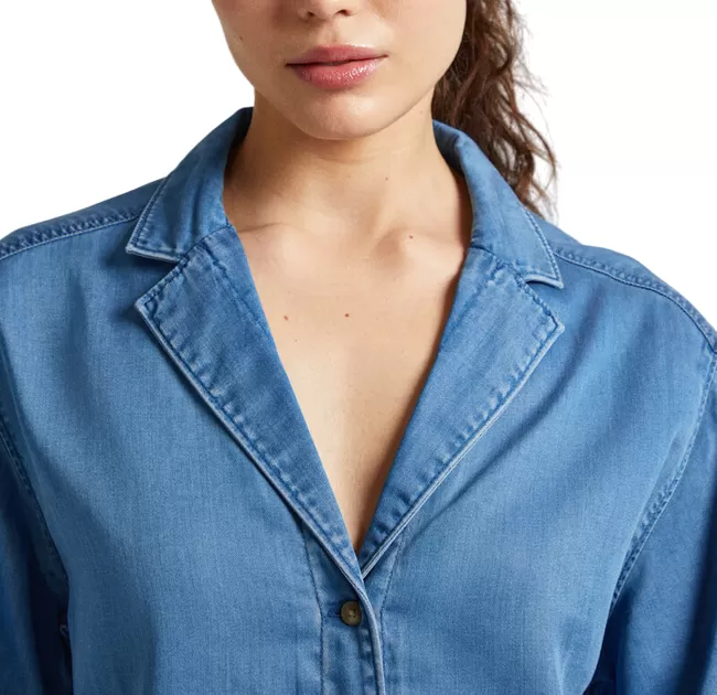 Pepe Jeans women's denim shirt Ava PL304845 denim