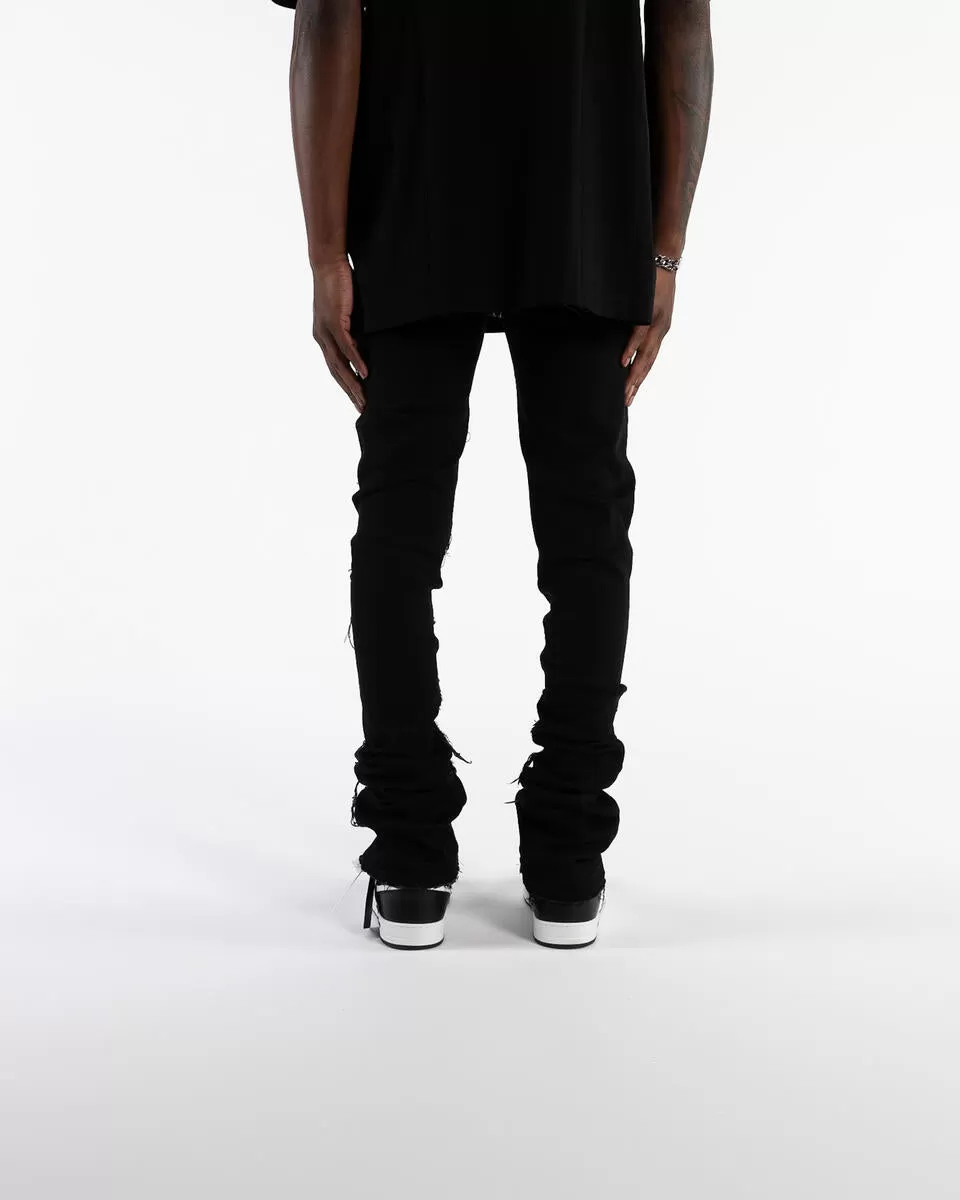 Pheelings Inspired By FLARE STACK DENIM (BLACK)