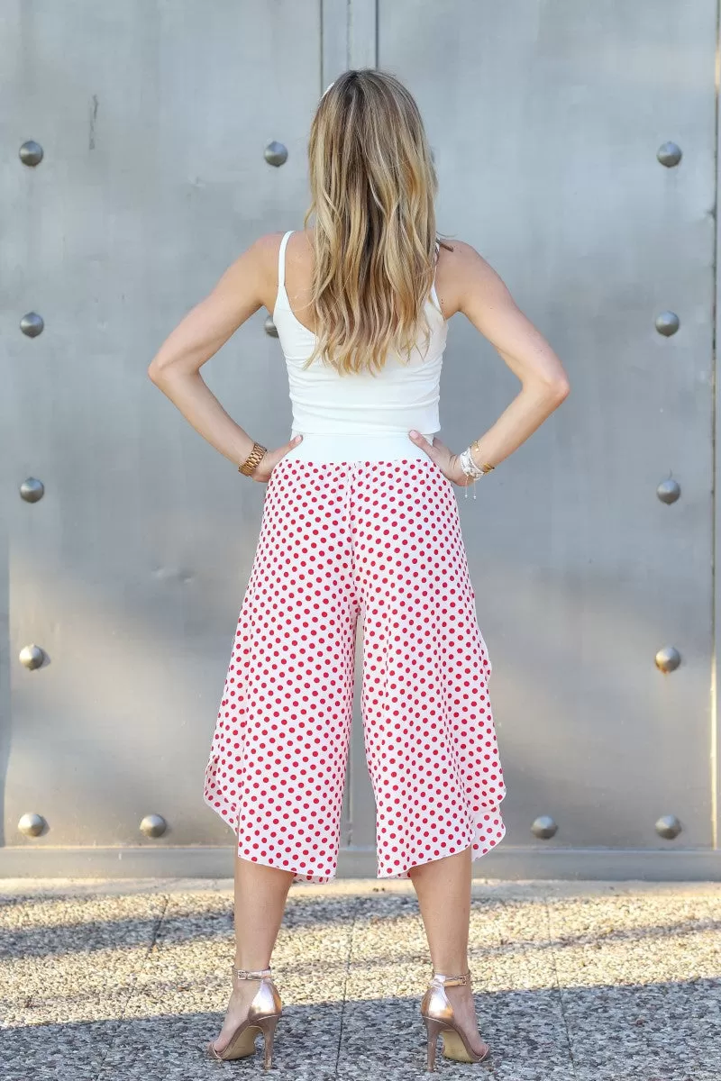 Polka Dot Capri Pants (XS,S,M,L)