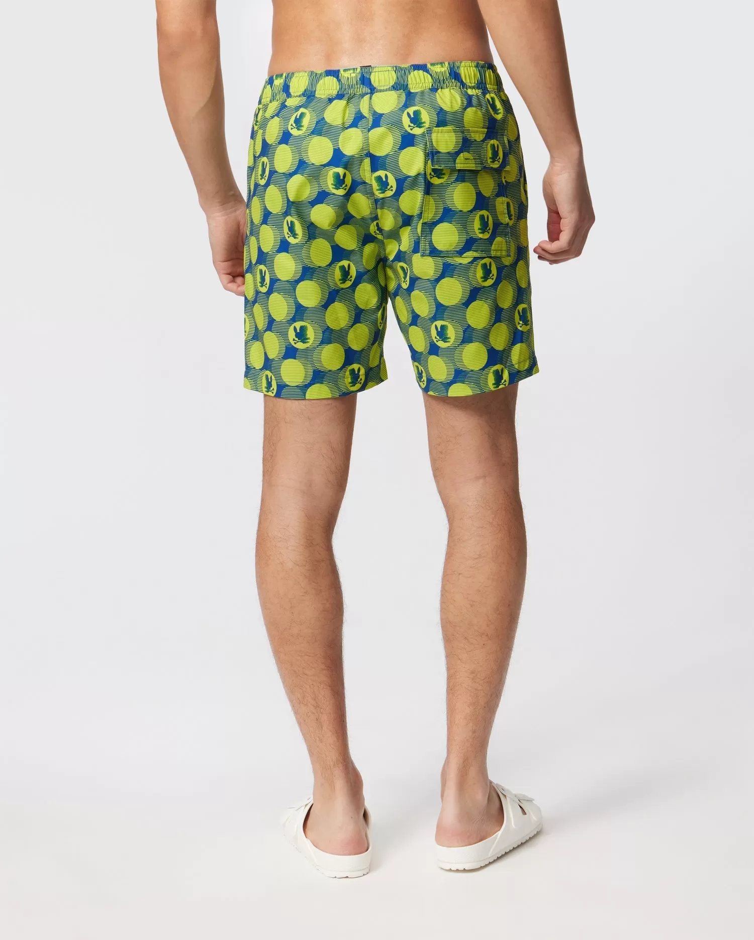 Psycho Bunny Mens Jacek Swim Shorts - Nile Blue