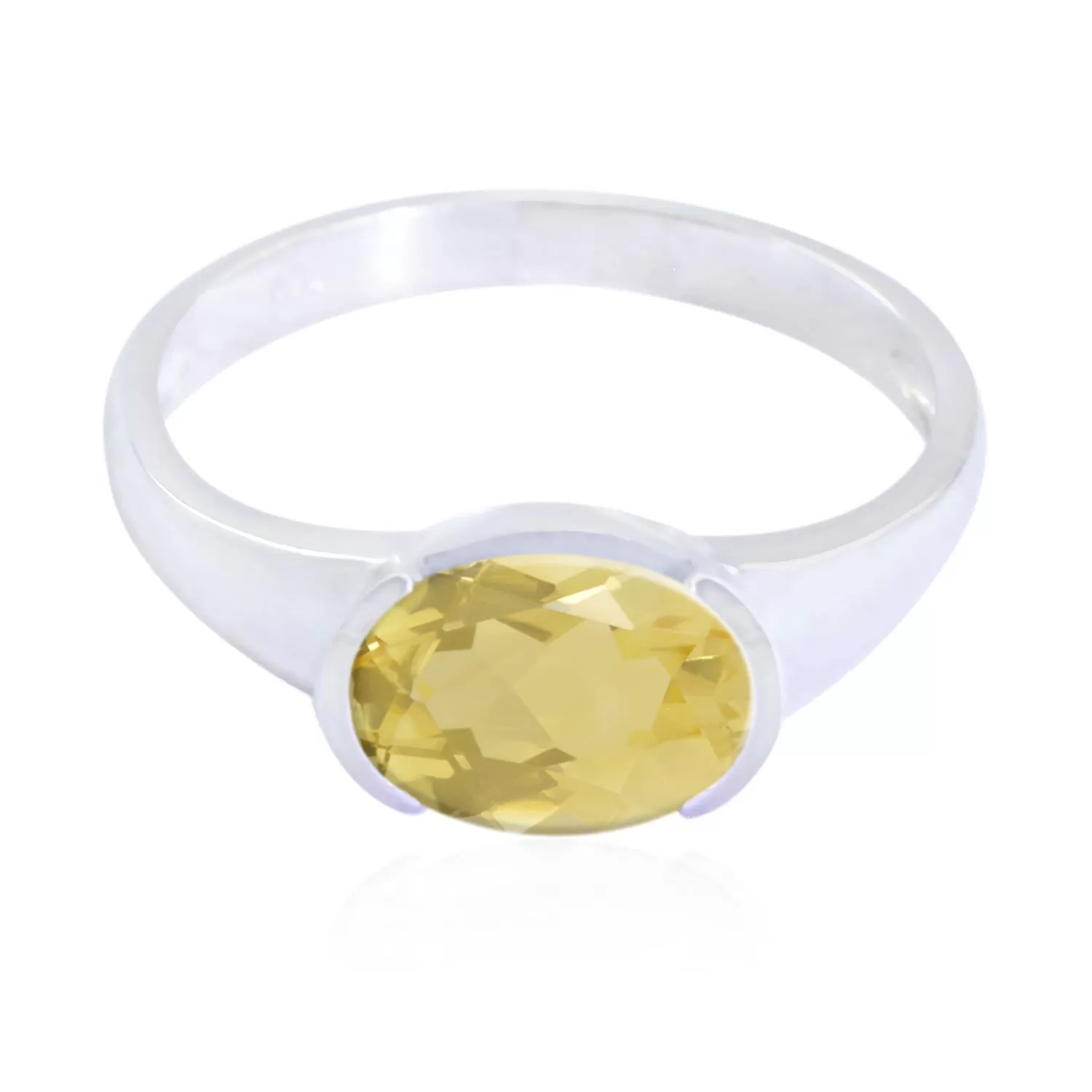 Pulchritudinous Gem Citrine 925 Sterling Silver Rings Shay Jewelry