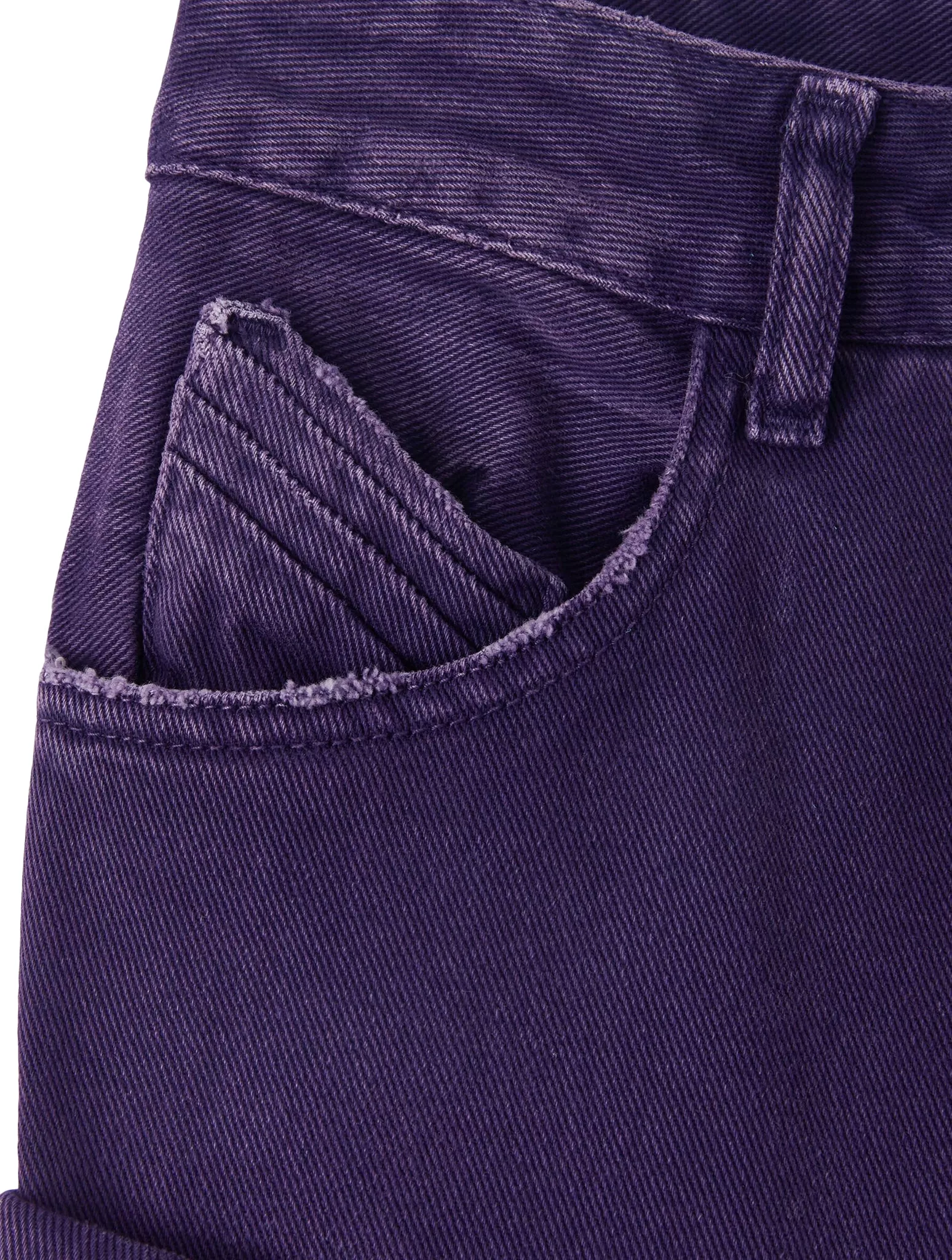 PURPLE ``FERN`` LONG PANTS