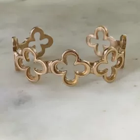 QUATREFOIL CUFF