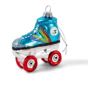 Rainbow Rollerskate Ornament