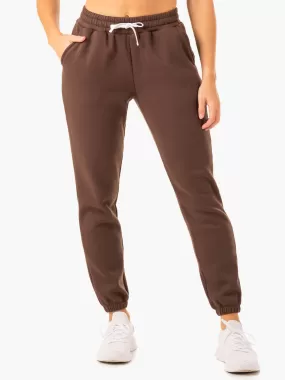 Restore Track Pants - Chocolate