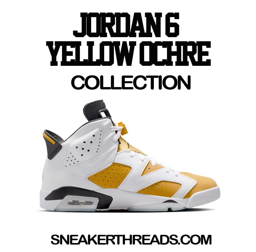 Retro 6 Yellow Ochre Copped Em Socks