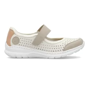 Rieker Women's L32B5-81 Nikita Ginger/OffWhite/Aprikot/Reinwe