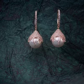 Rose Gold Gleam Earrings