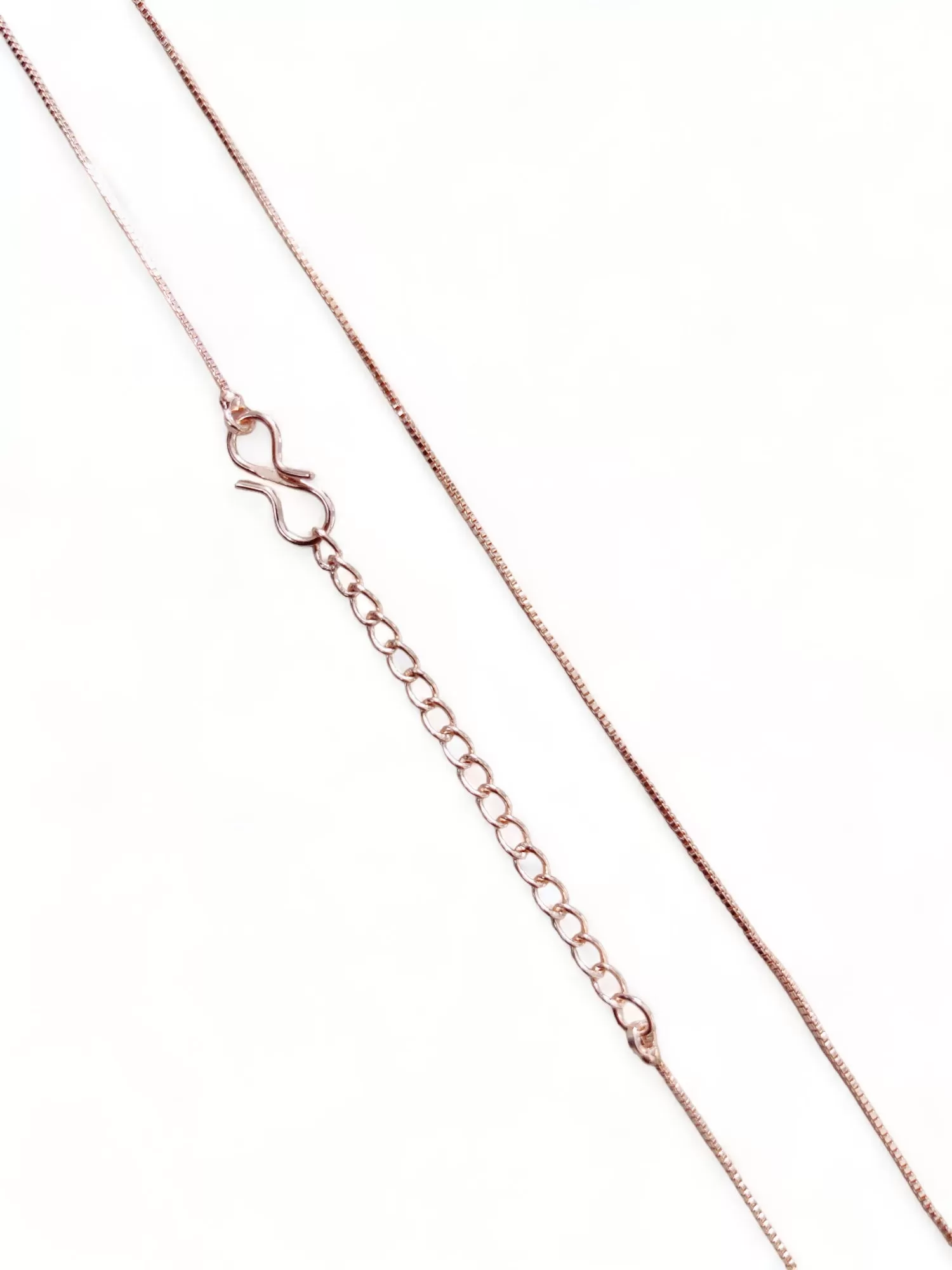 Rose Gold Plated Box Chain