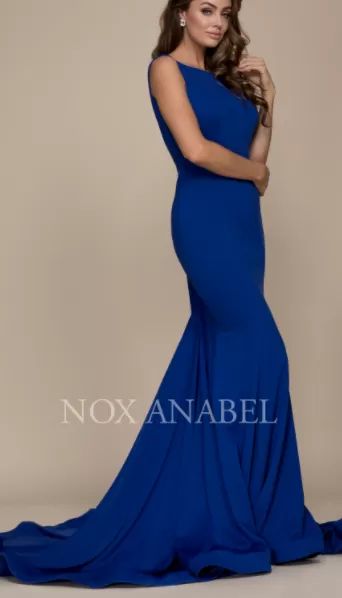 Royal Formal Maxi Dress