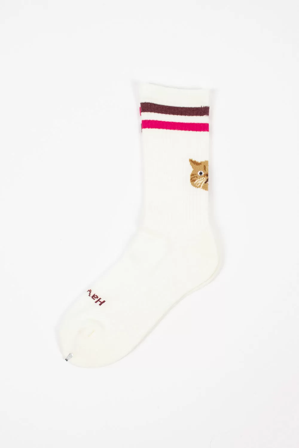 RS-220 Cat Socks Pink