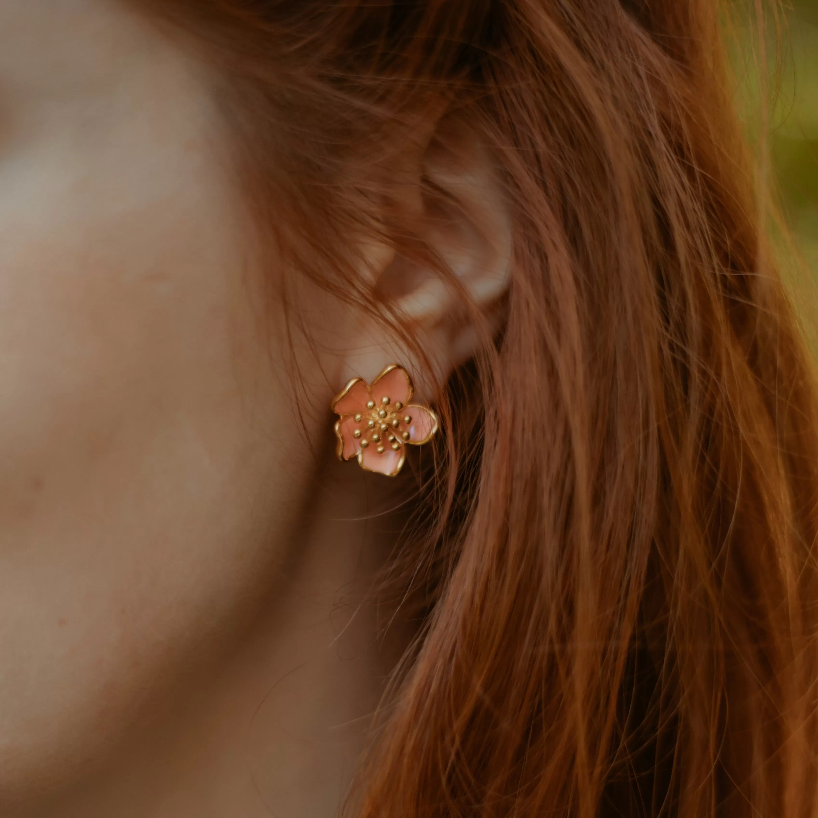 Sakura Stud Earrings