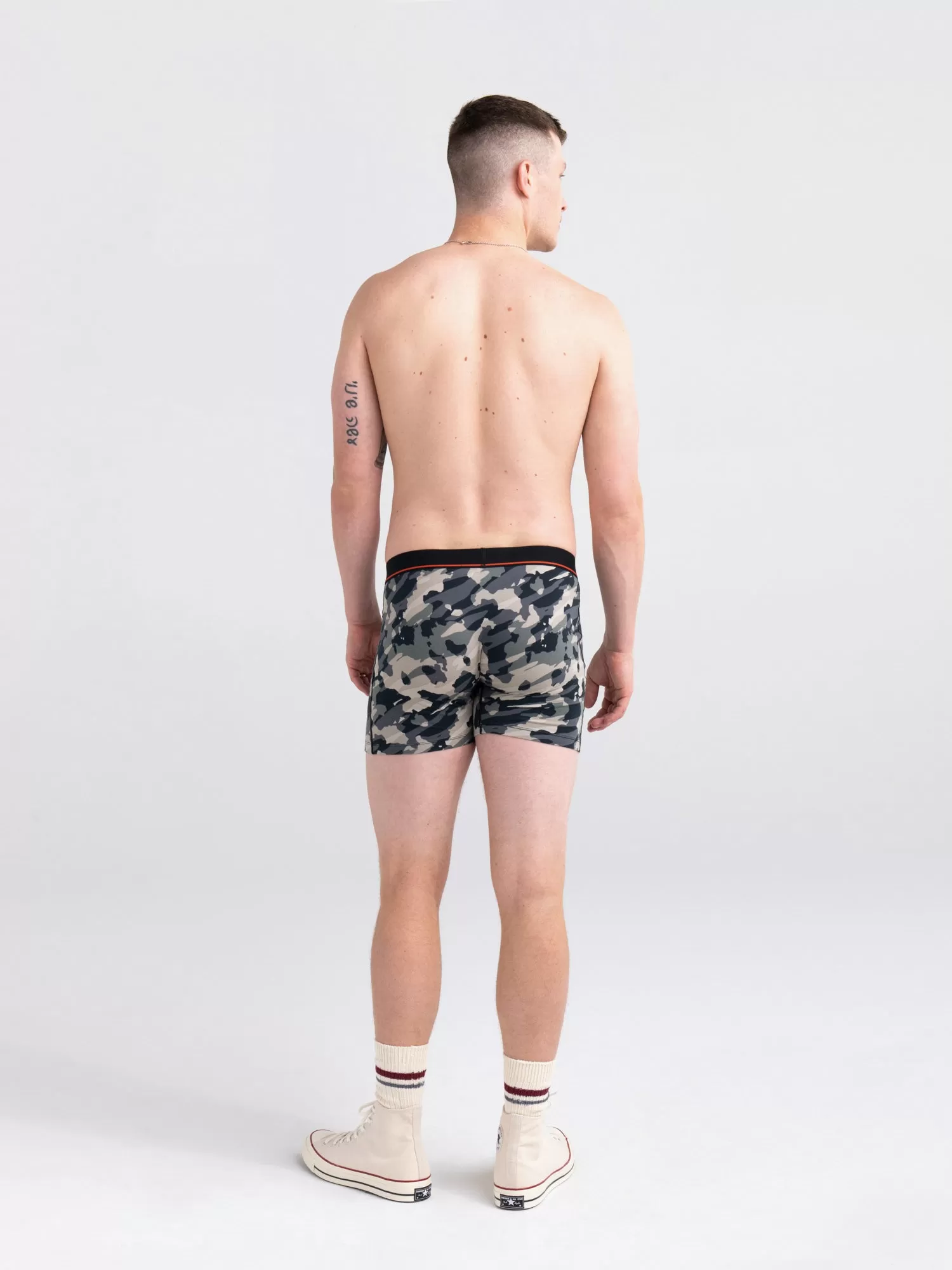 SAXX NON STOP STRETCH COTTON BOXER BRIEFS