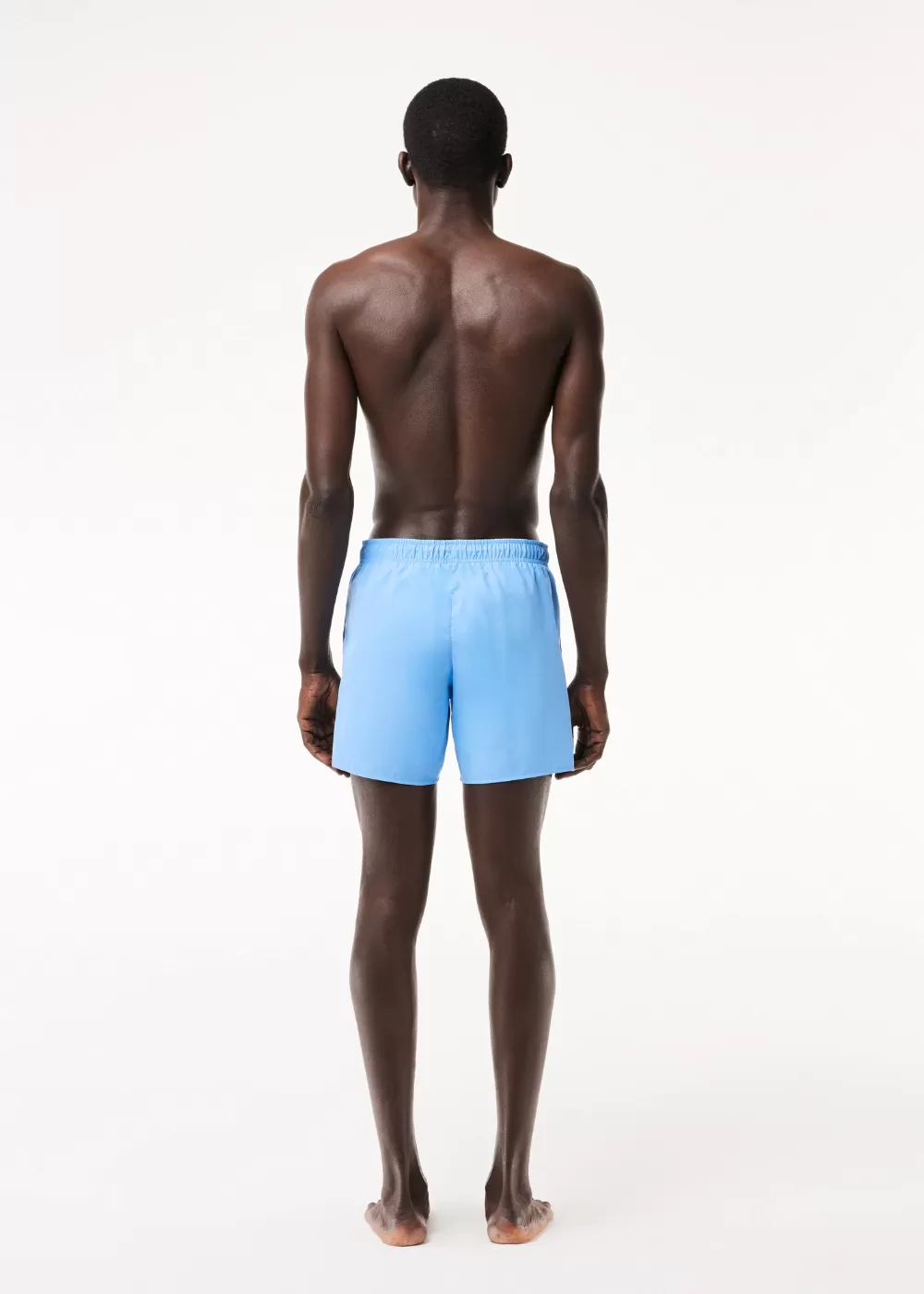 Short de bain Lacoste bleu