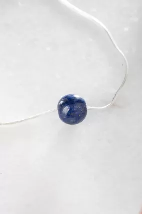 Single Gem Bead Necklace