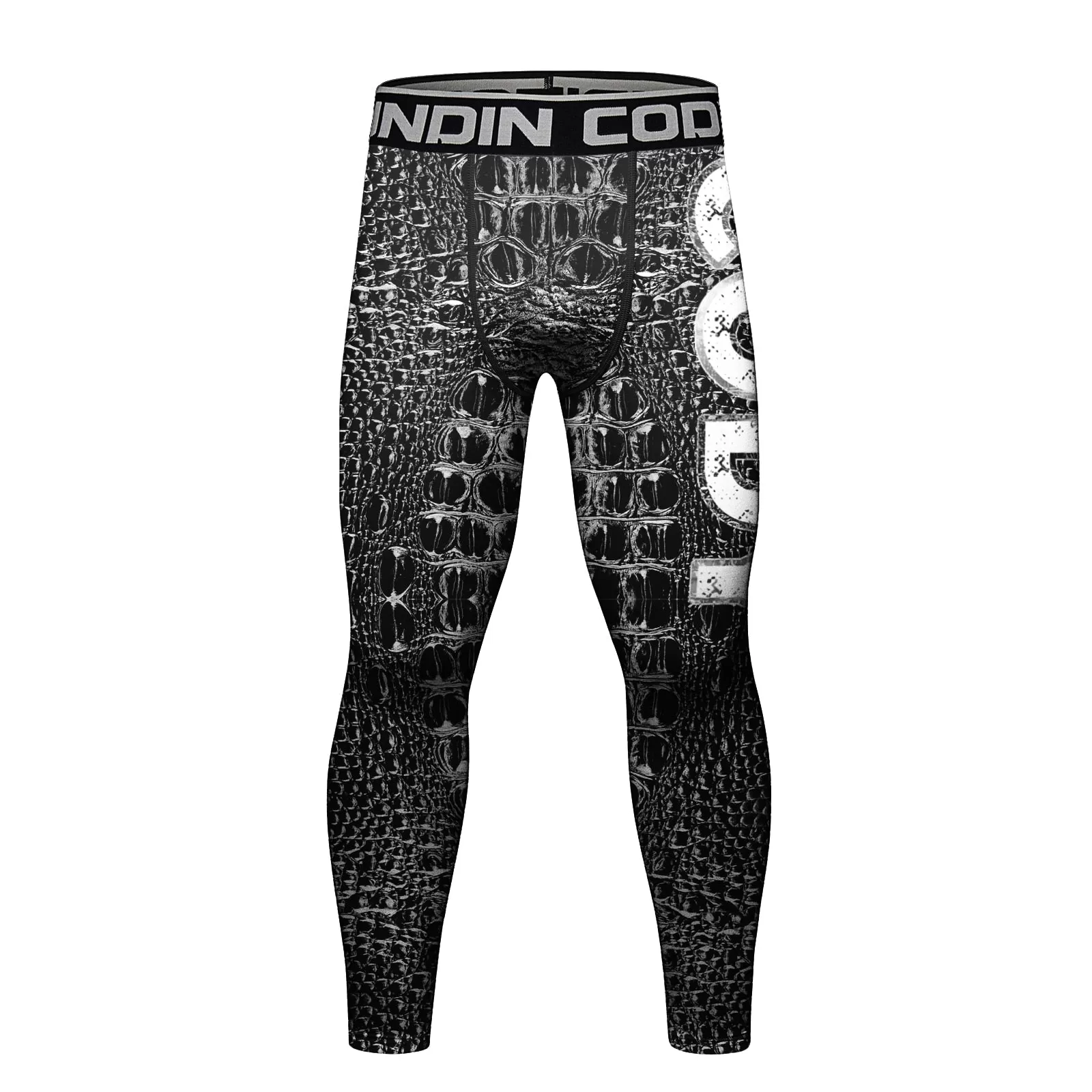 Snakeskin Camouflage Elite Compression Leggings Spats