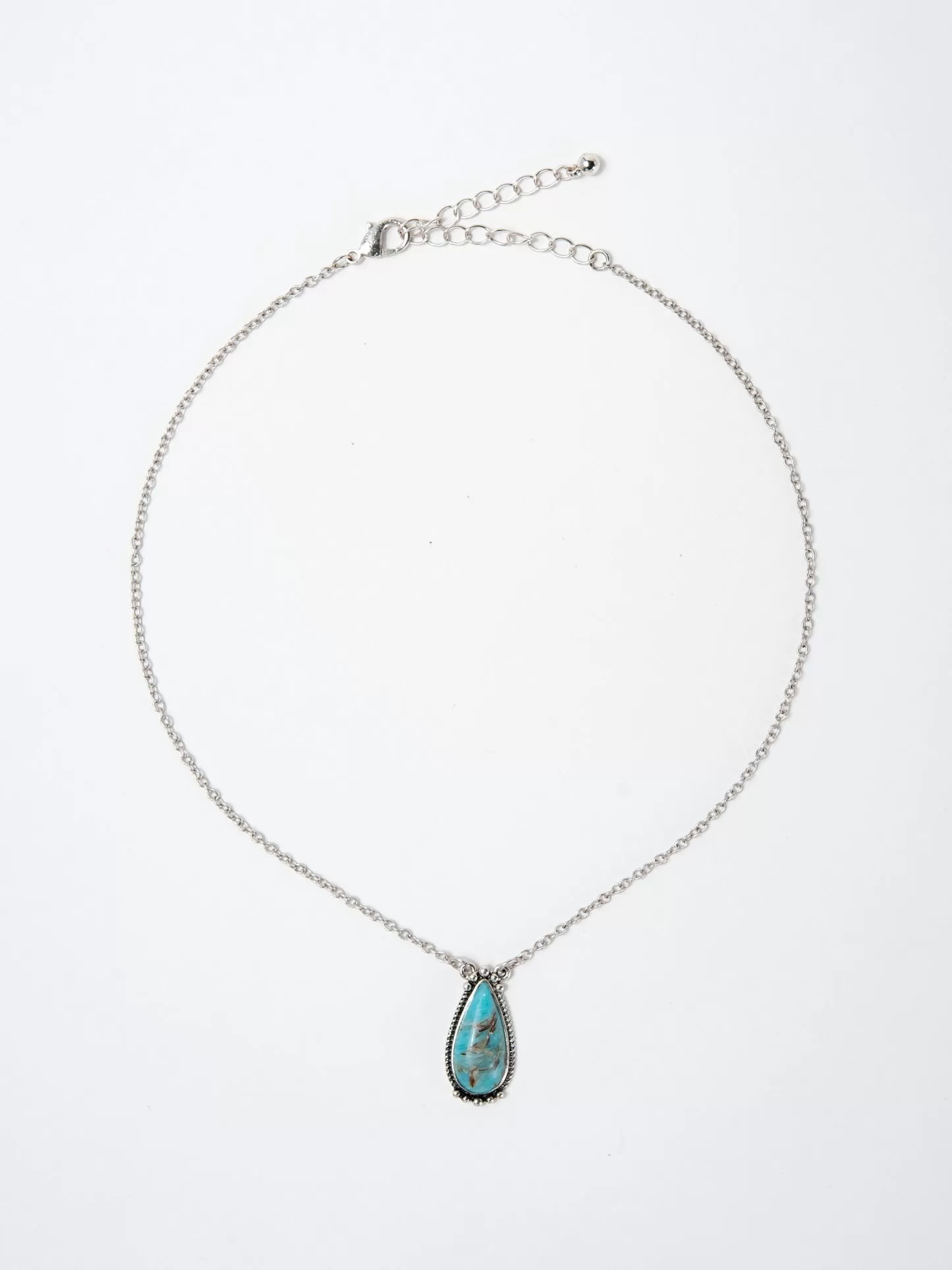 Sonnet Western Semi Stone Pendant Necklace