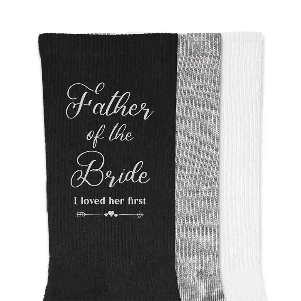 Special Socks for the Father of the Bride