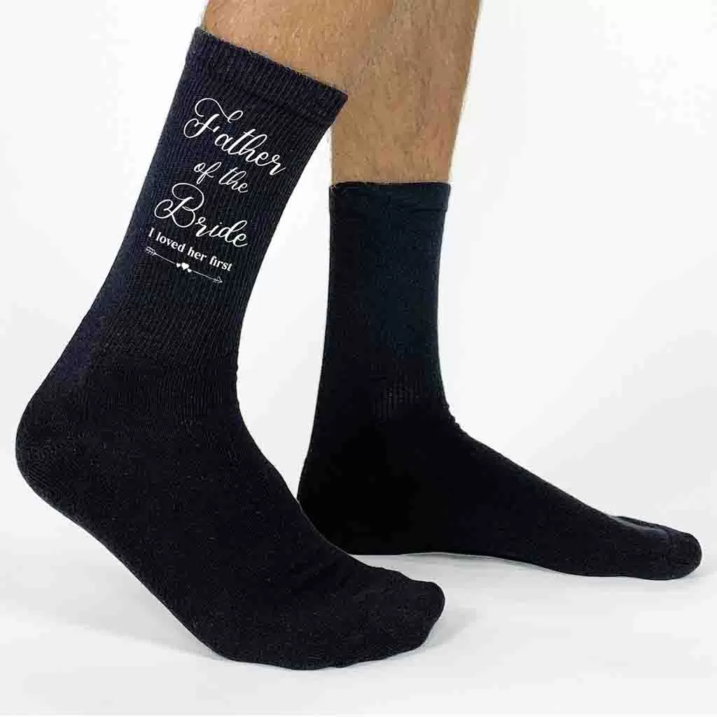 Special Socks for the Father of the Bride