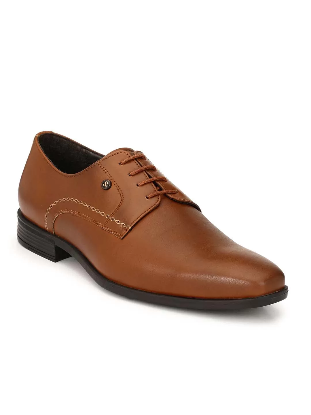 Tan Derby Formal Shoes