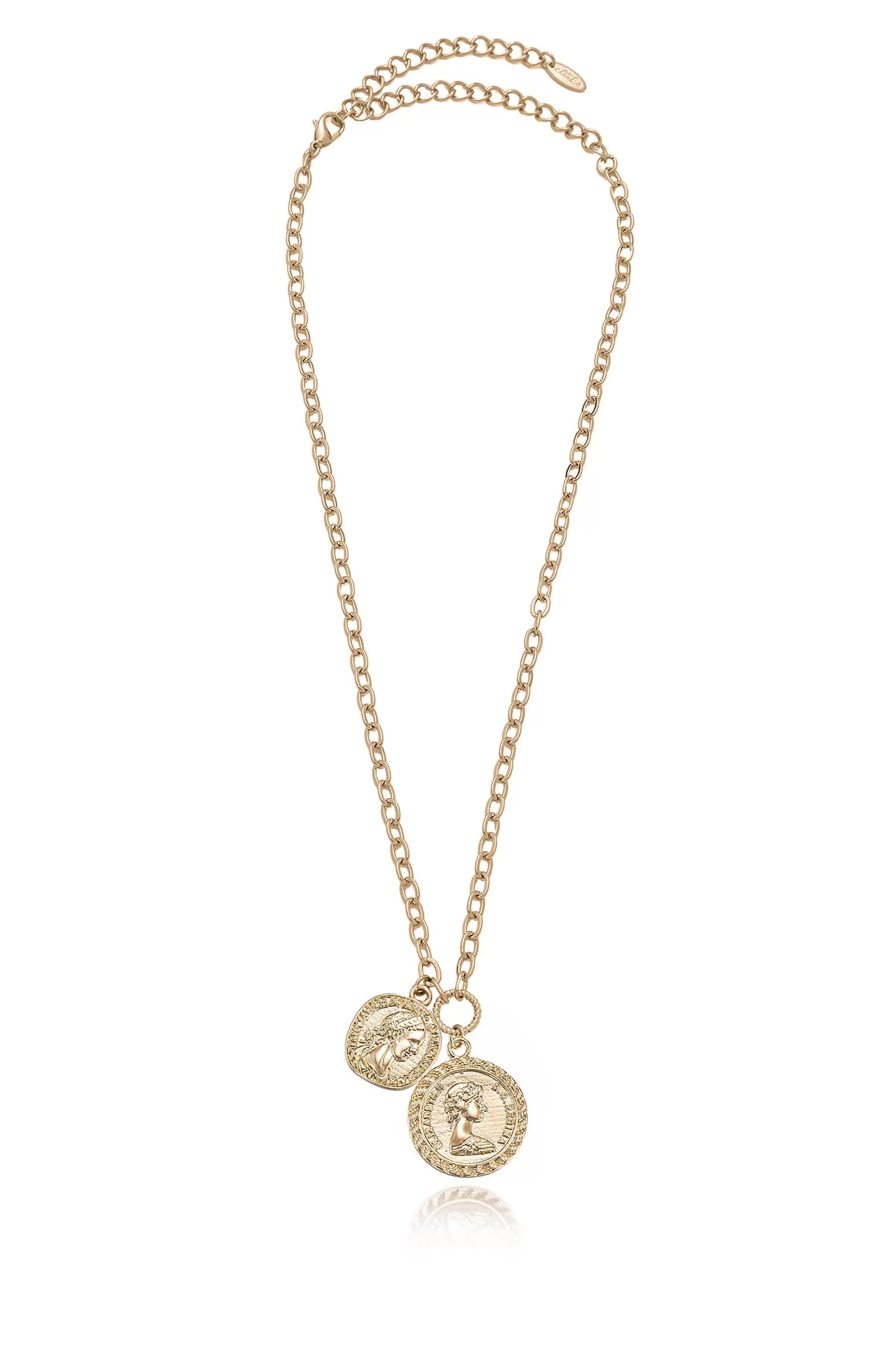 The Adventurer Double Coin Necklace