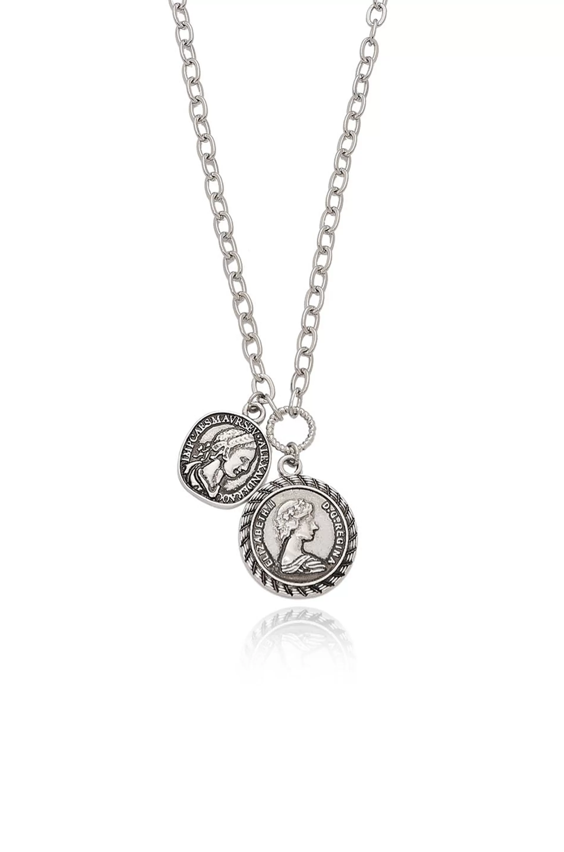 The Adventurer Double Coin Necklace