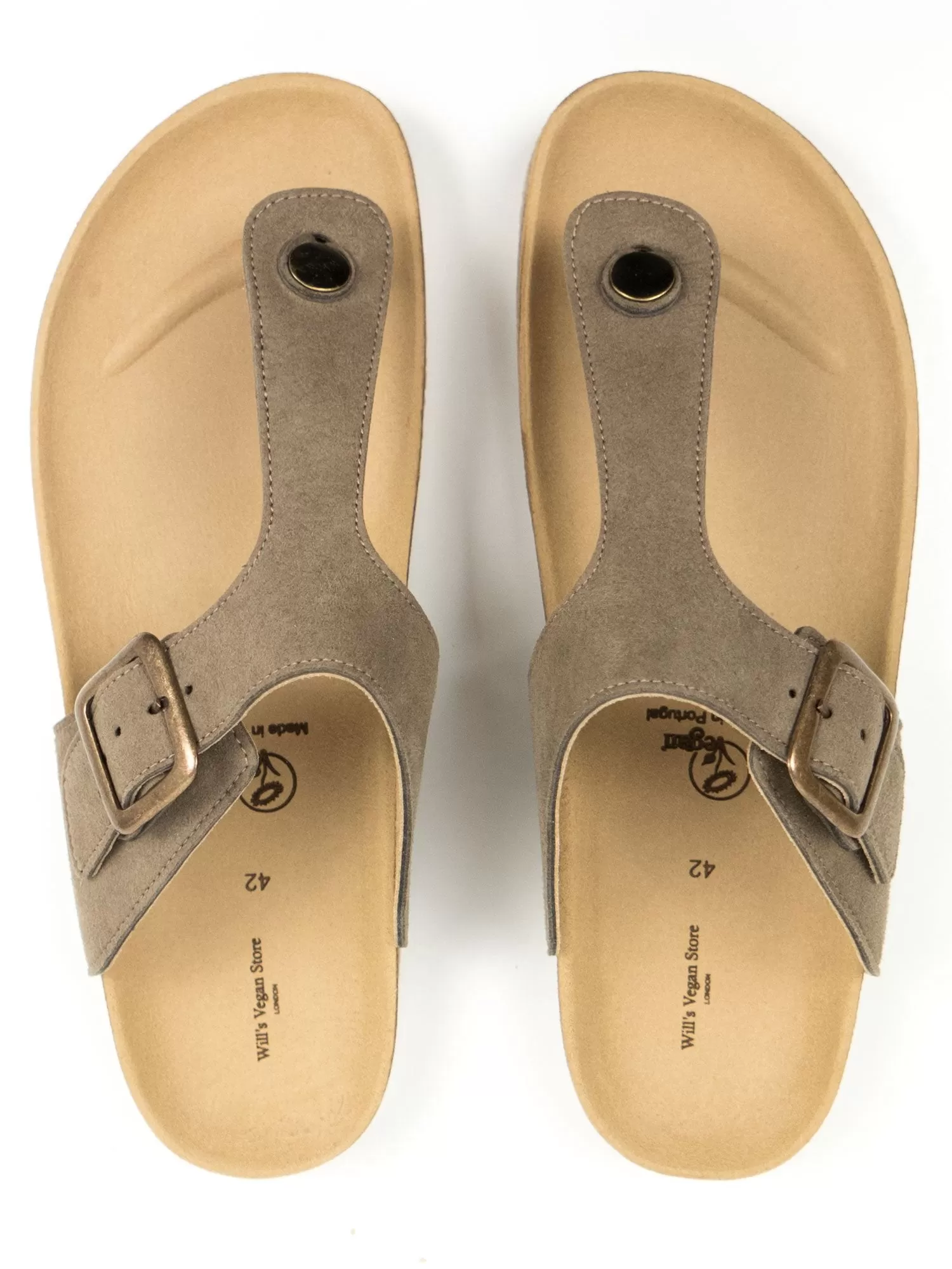 Toe Peg Footbed Sandals