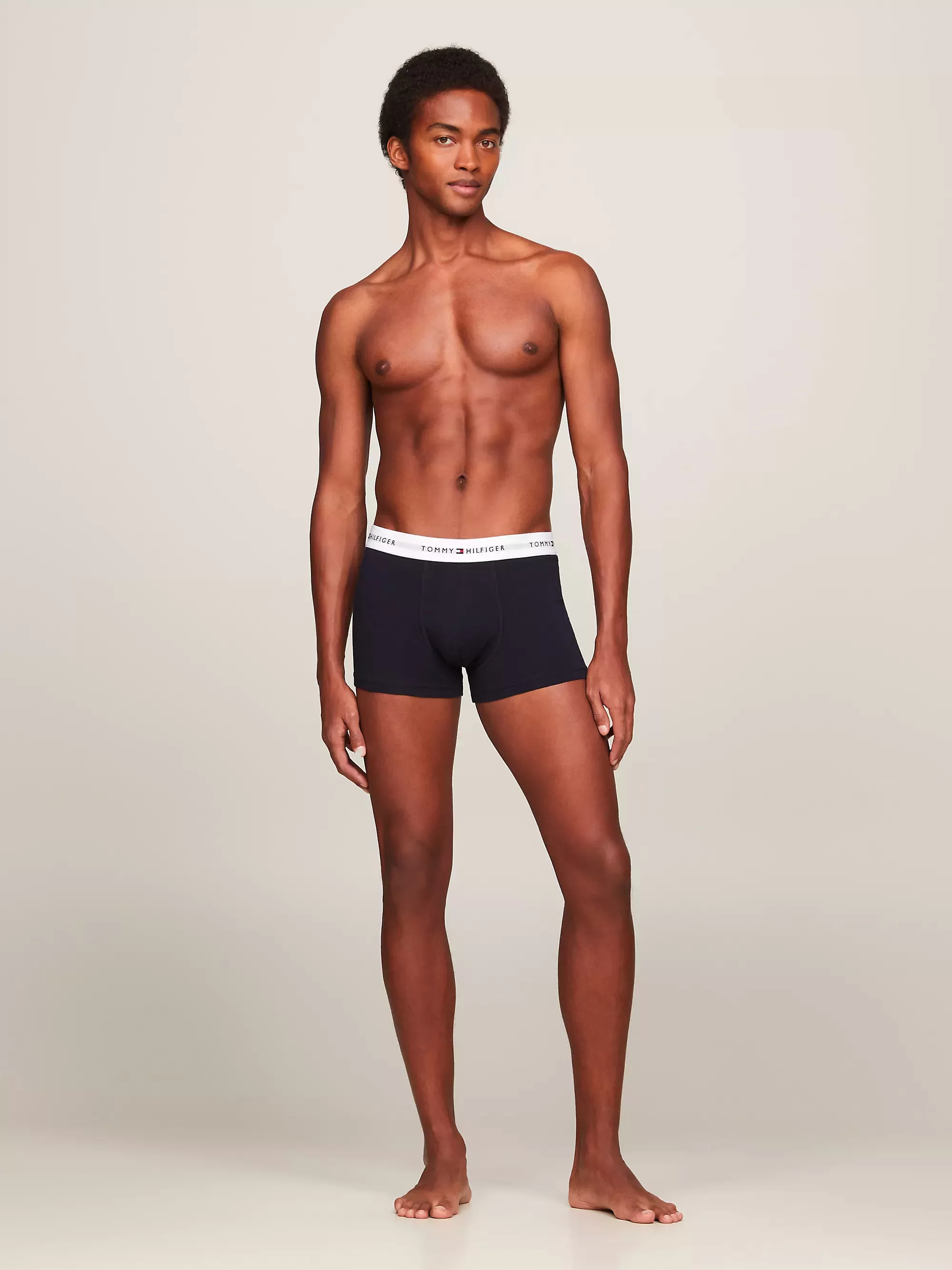 Tommy Hilfiger Mens 'Essential' Print Boxer Trunks