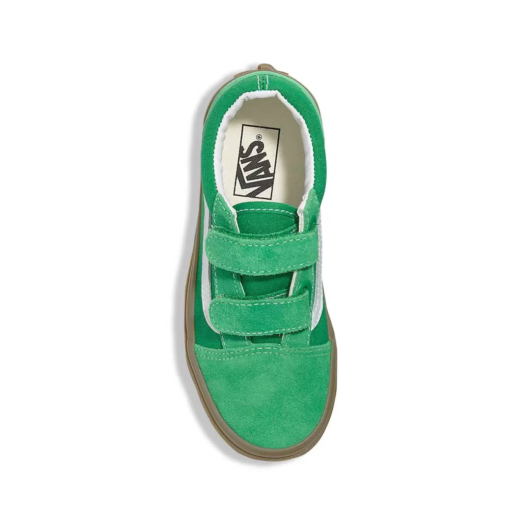 Vans - Kids' (Preschool) Old Skool V Shoes (38HDGRN)