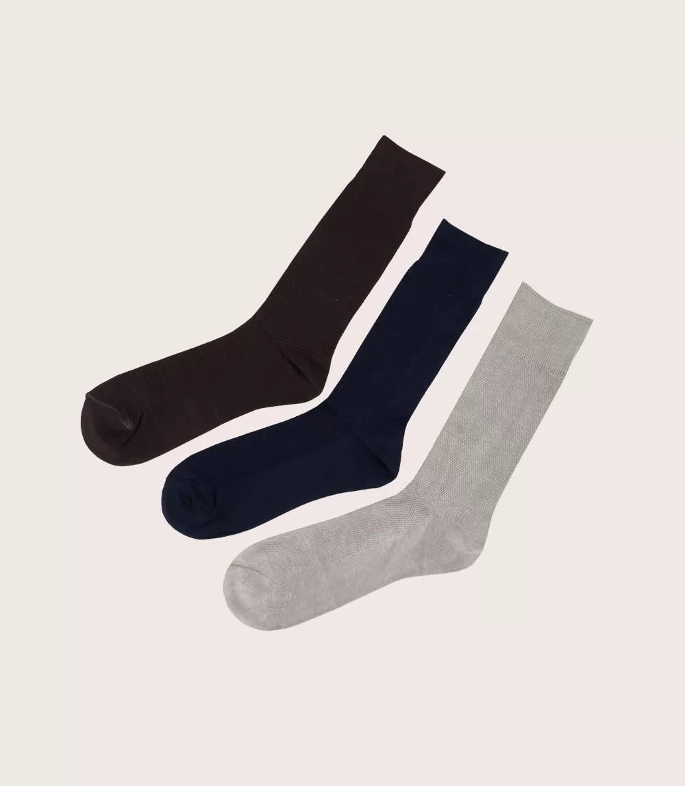 WA1037-MULTY-Mid-calf Socks For Men