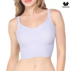 Wacoal Camisole bra บราสวมหัวรูปแบบคอแหลม หลังตรง รุ่น WH9E24 สีม่วงคราม (VG)