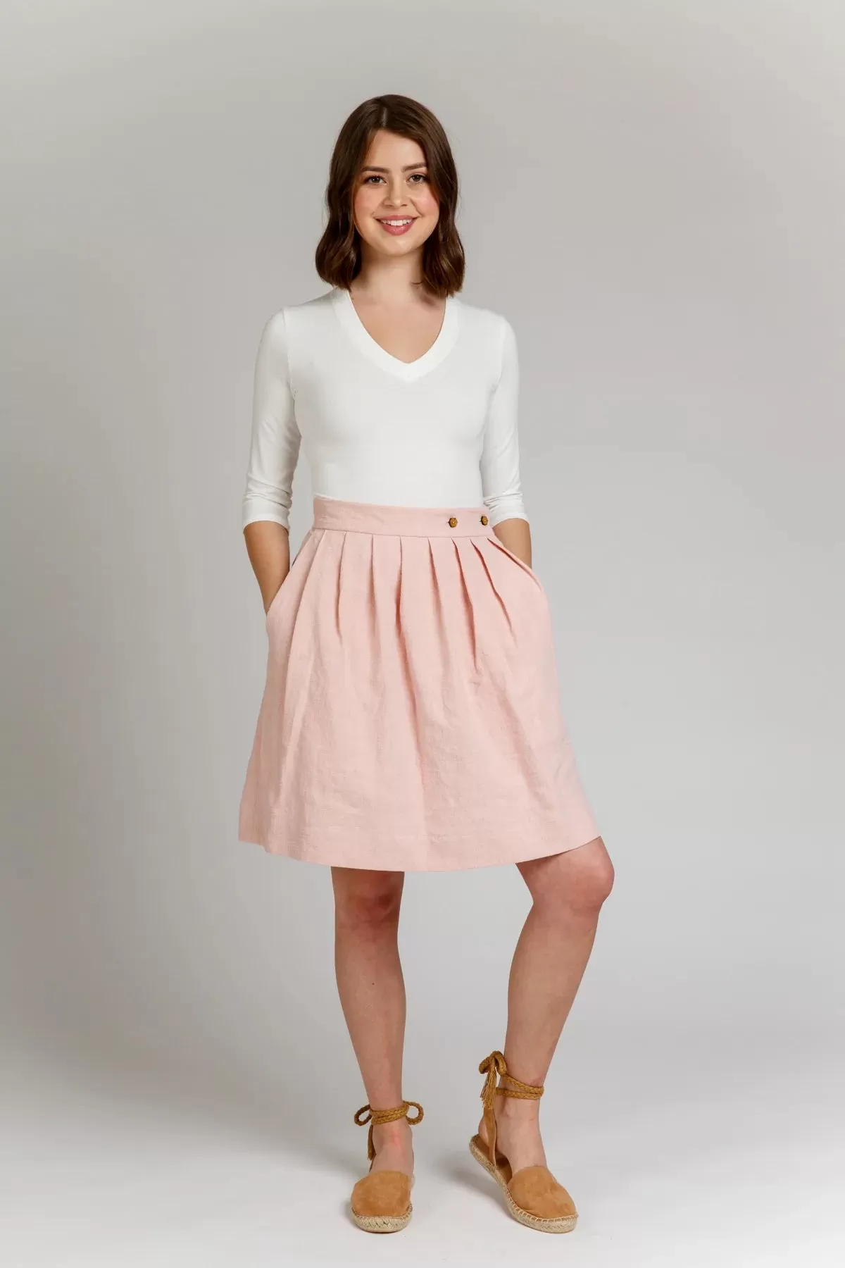 Wattle Skirt Sewing Pattern by Megan Nielsen